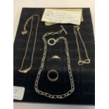 A Collection 925 and white metal Mixed Jewelry Including Silver tone Olivia Burton and Pandora Style