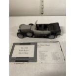 Franklin Mint Rolls-Royce Silver Ghost Die-Cast Model and Documentation
