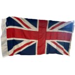 A Sewn & stitched fabric Multi-Panel Union Flag of the United Kingdom.6ft x 3ft.