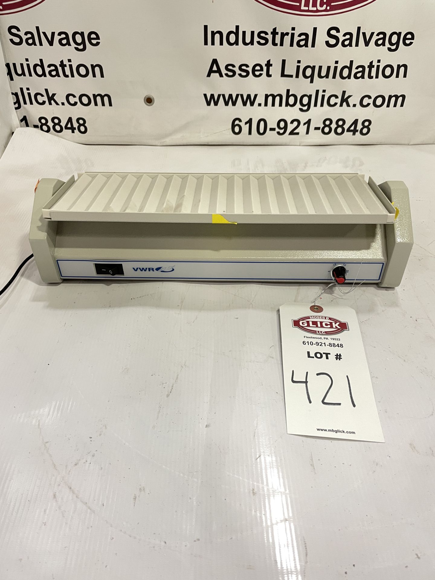 VWR 10159-754 Variable Speed Mini Tube Rocker POWER CORD NOT INCLUDED