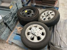 15 Inch Peugeot Alloy Wheels x3