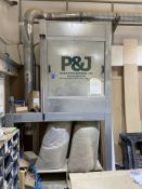 P & J 2 Bag Extractor, Dust Extraction & Shaker, Filter Socks, Woodworking Extraction