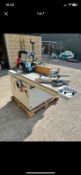 Holztech T1000 Spindle Moulder, Sliding Table & Power Feed