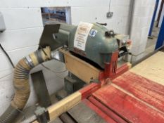 Wadkin CC Cross Cut Saw, Original Tables, Flip Stop, DC Braking System