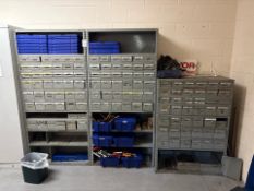 3 x Metal Tool Bit Storage Units