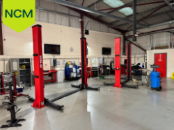 Due To Closure, Assets Of MOT Training Facility Of University Of Derby, Incl Garage & Workshop Equipment, Racking, Catering Assets, Furniture
