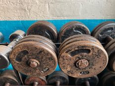 Pair Of 30KG Dumbbells - No Reserve