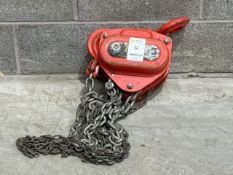 Tiger TCB11 3T x 3m Chain Block A697004