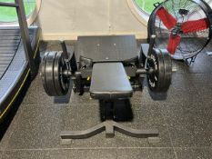 Plate Loaded Hip Thrust Bench
