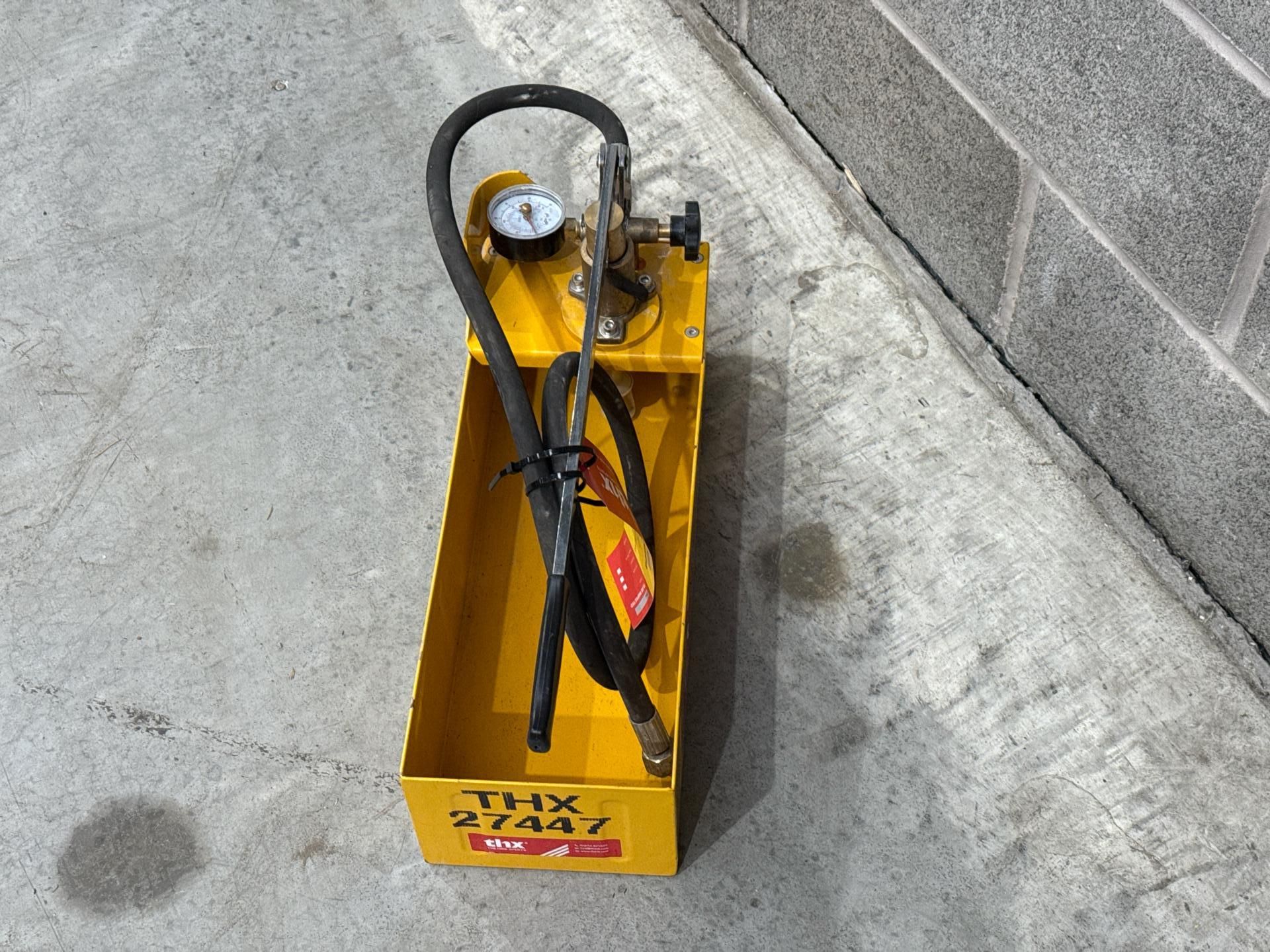 REMS PUSH Manual Pressure Test Pump - Thx27447 - No Reserve - Image 2 of 3