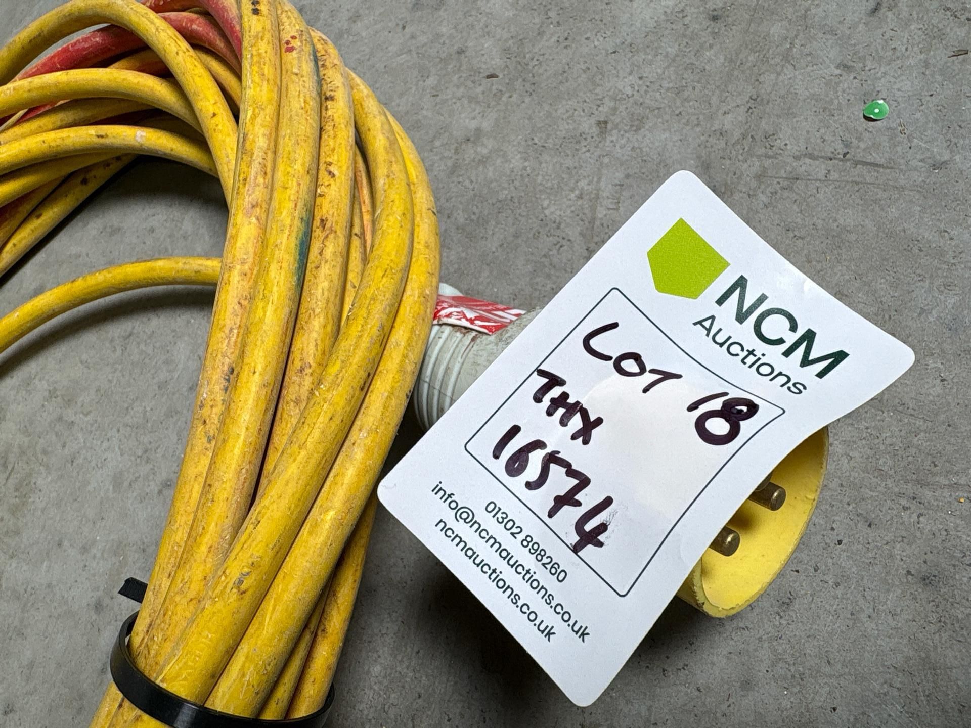 -4M Extension Cable 110V 16A -THX16574 - No Reserve - Image 4 of 5
