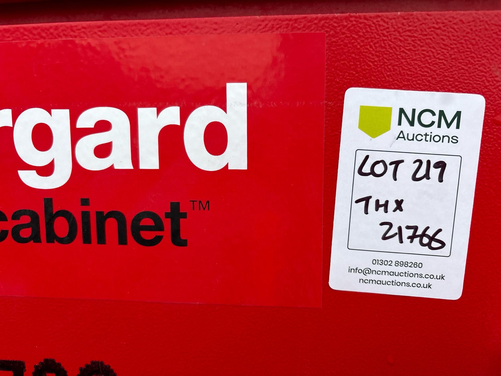 Flamstor Cabinet - Large C/W Wheels. S/N: 458B-THX21766 - No reserve - Image 8 of 9