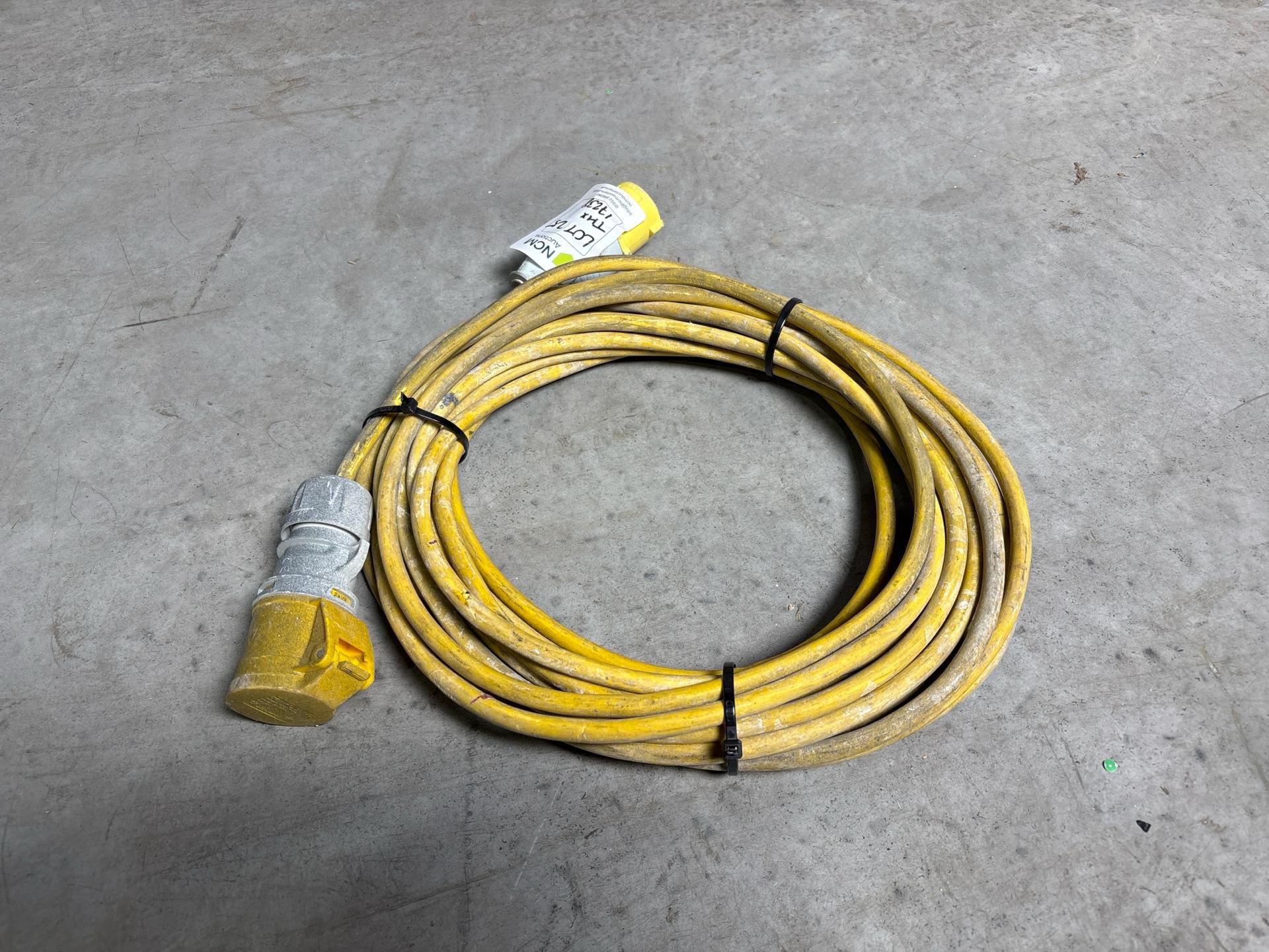 14M Extension Cable 110V 16A - THX17238 - No Reserve - Image 2 of 4