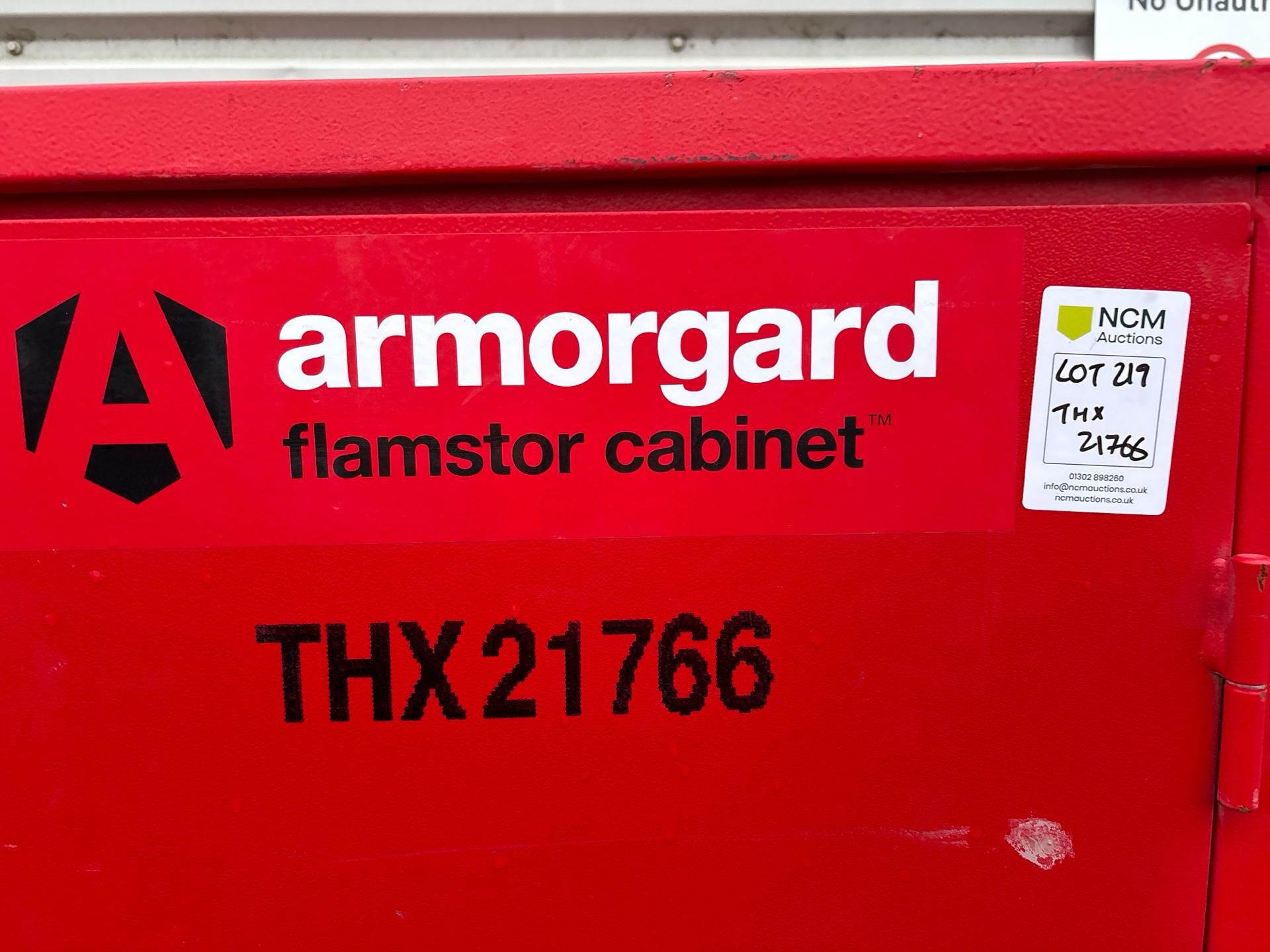 Flamstor Cabinet - Large C/W Wheels. S/N: 458B-THX21766 - No reserve - Image 2 of 9