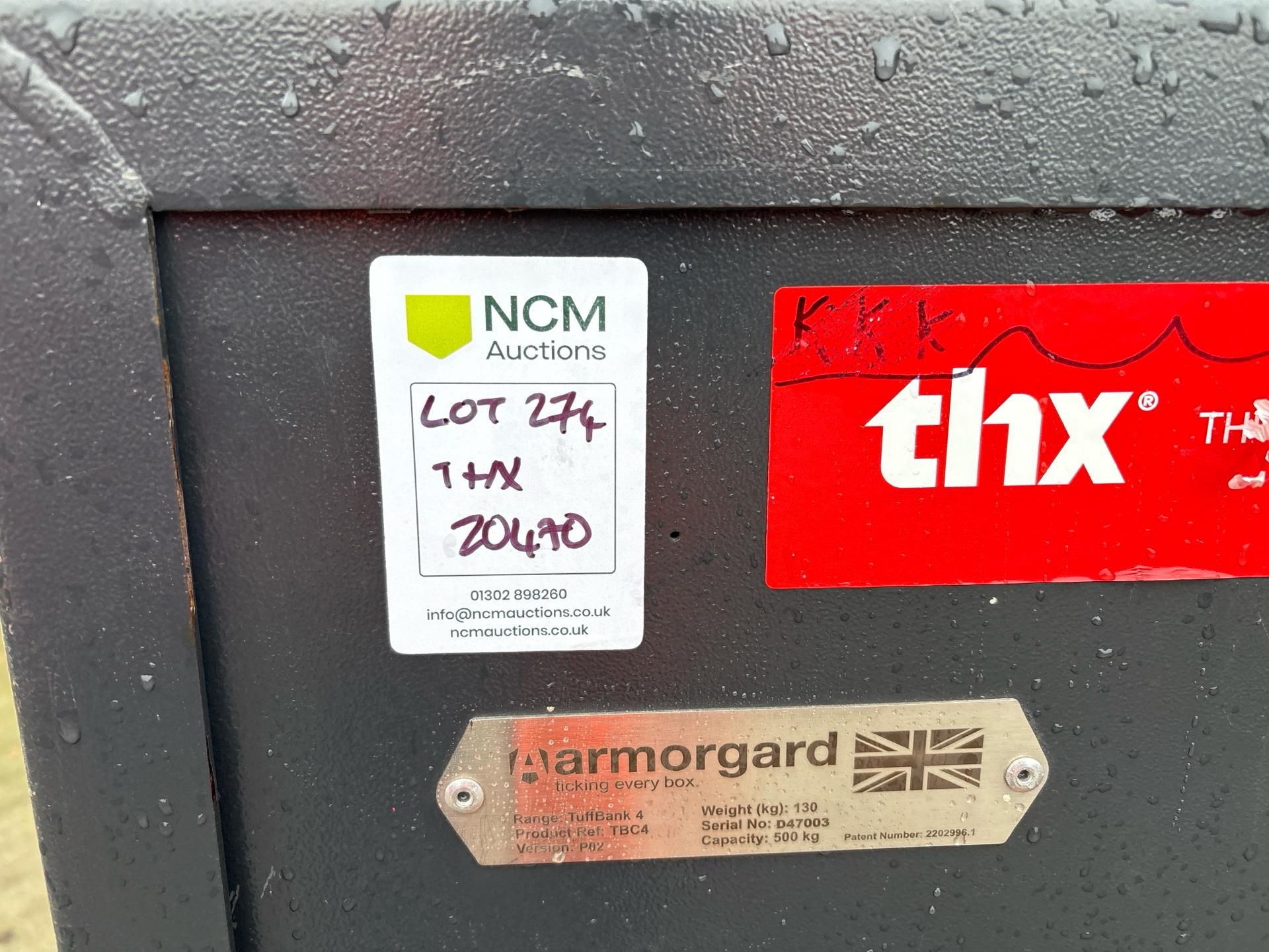 Armorguard Tuffbank Site Box - THX20470 - No Reserve - Image 2 of 8