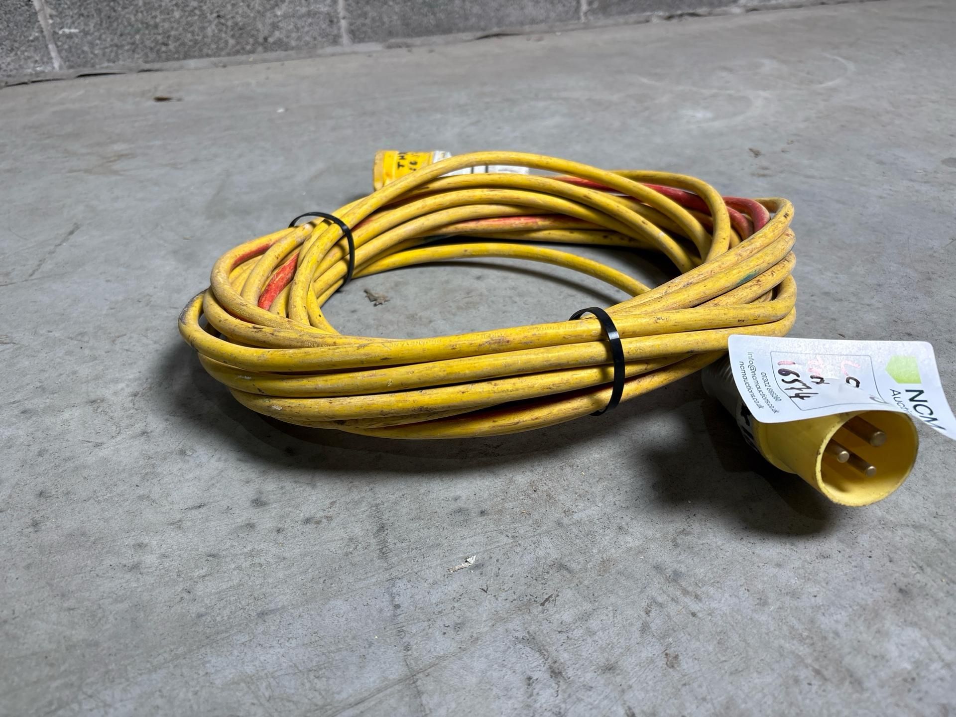 -4M Extension Cable 110V 16A -THX16574 - No Reserve - Image 3 of 5