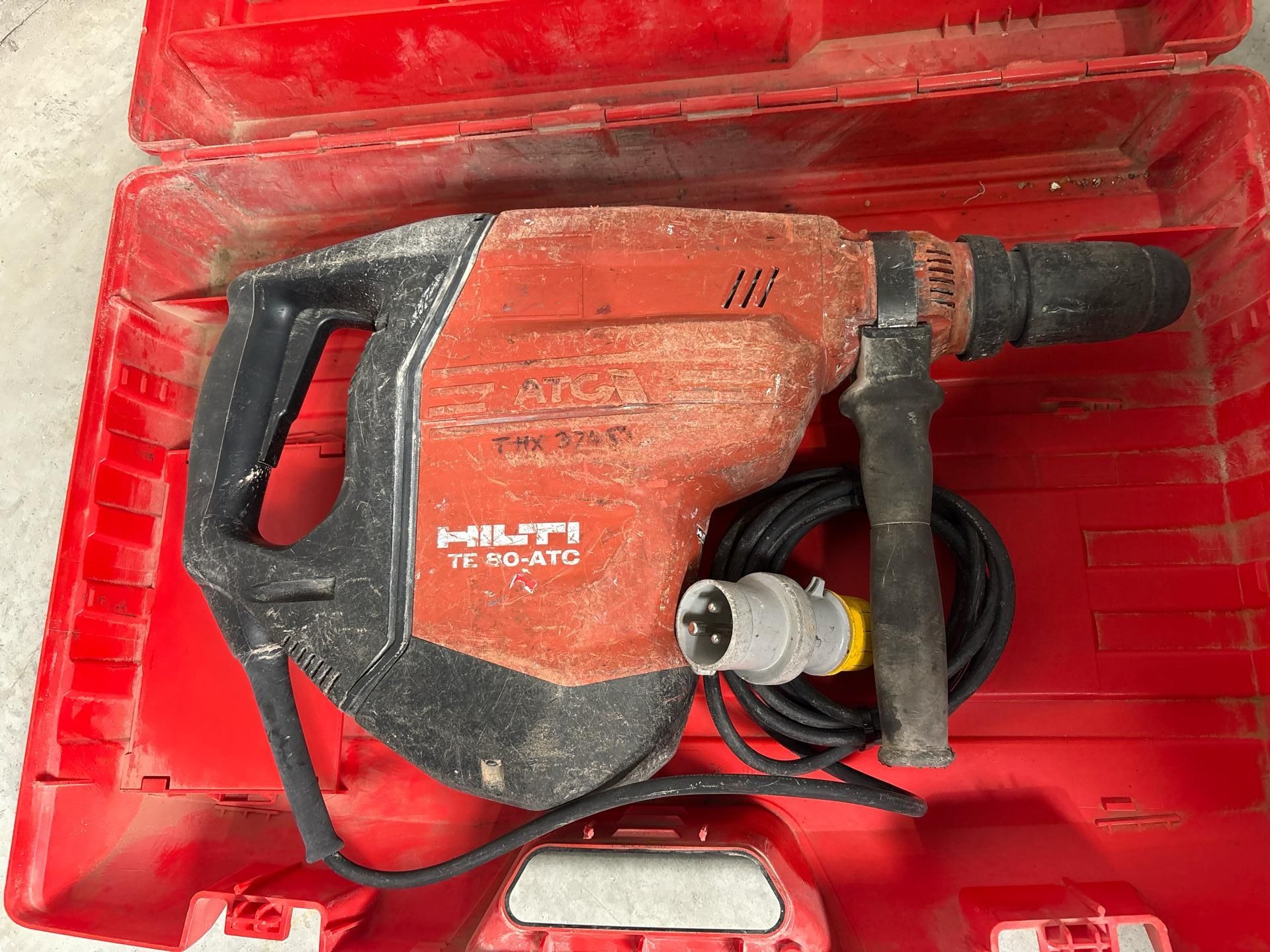 Hilte Te80 Combihammer Sds Max. S/N: 021760-THX3745 - No Reserve - Image 4 of 8
