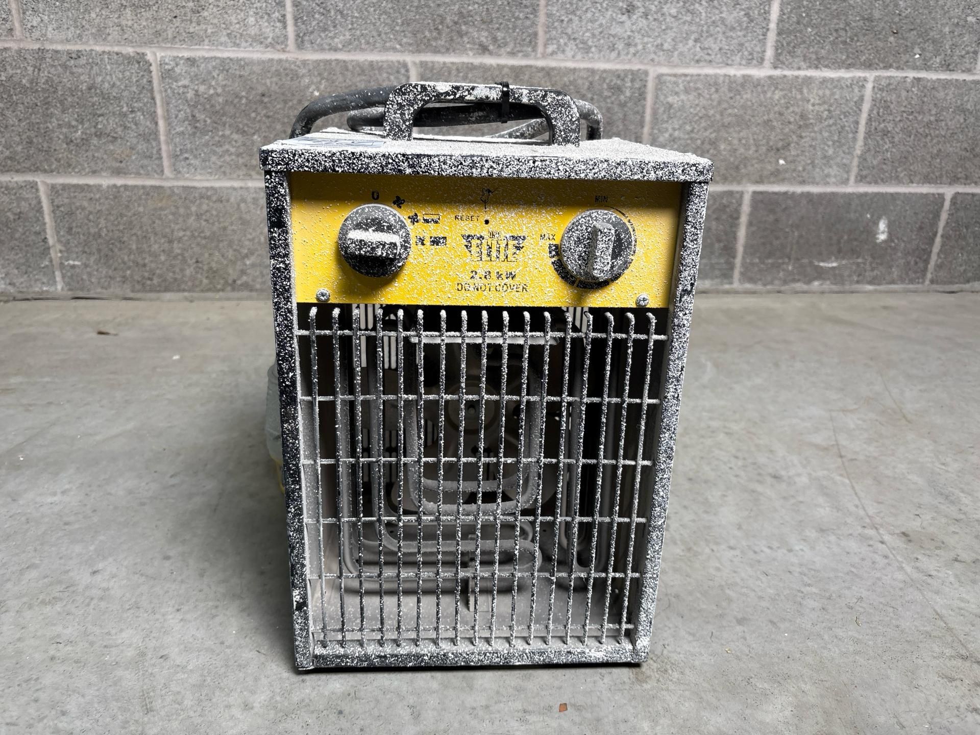 Kw Fan Heater 110V 32A. S/N: Ehfh110082400802-THX22640 - No Reserve