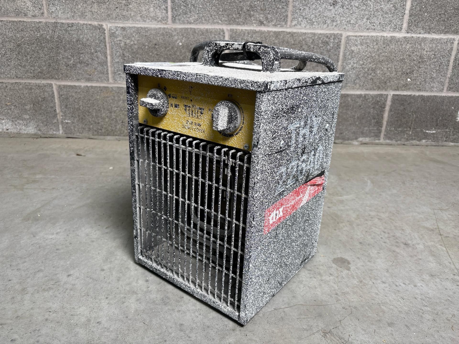 Kw Fan Heater 110V 32A. S/N: Ehfh110082400802-THX22640 - No Reserve - Image 3 of 8