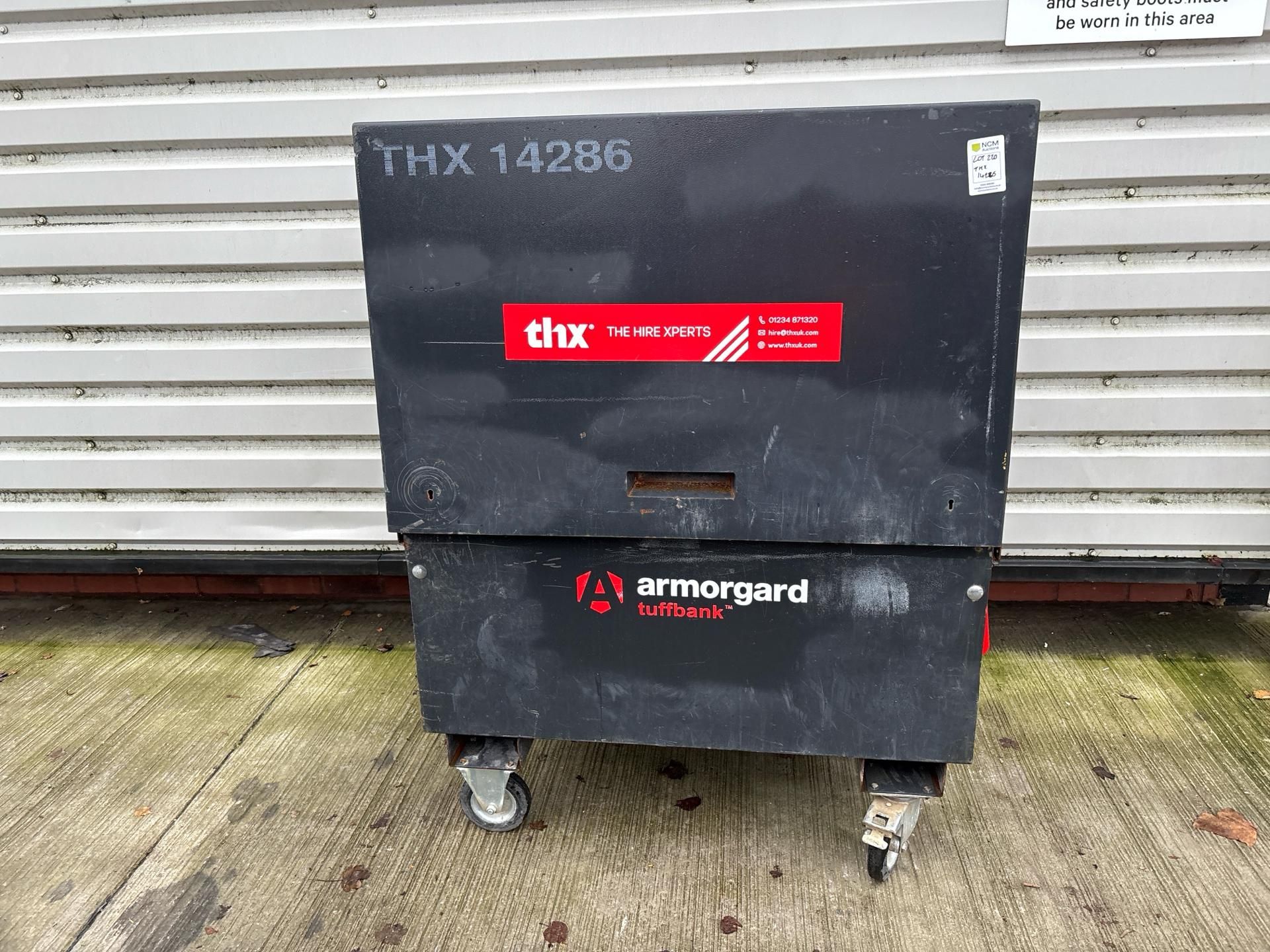 Wheeled Site Security Chest - Large. S/N: 351-THX14286 - No reserve