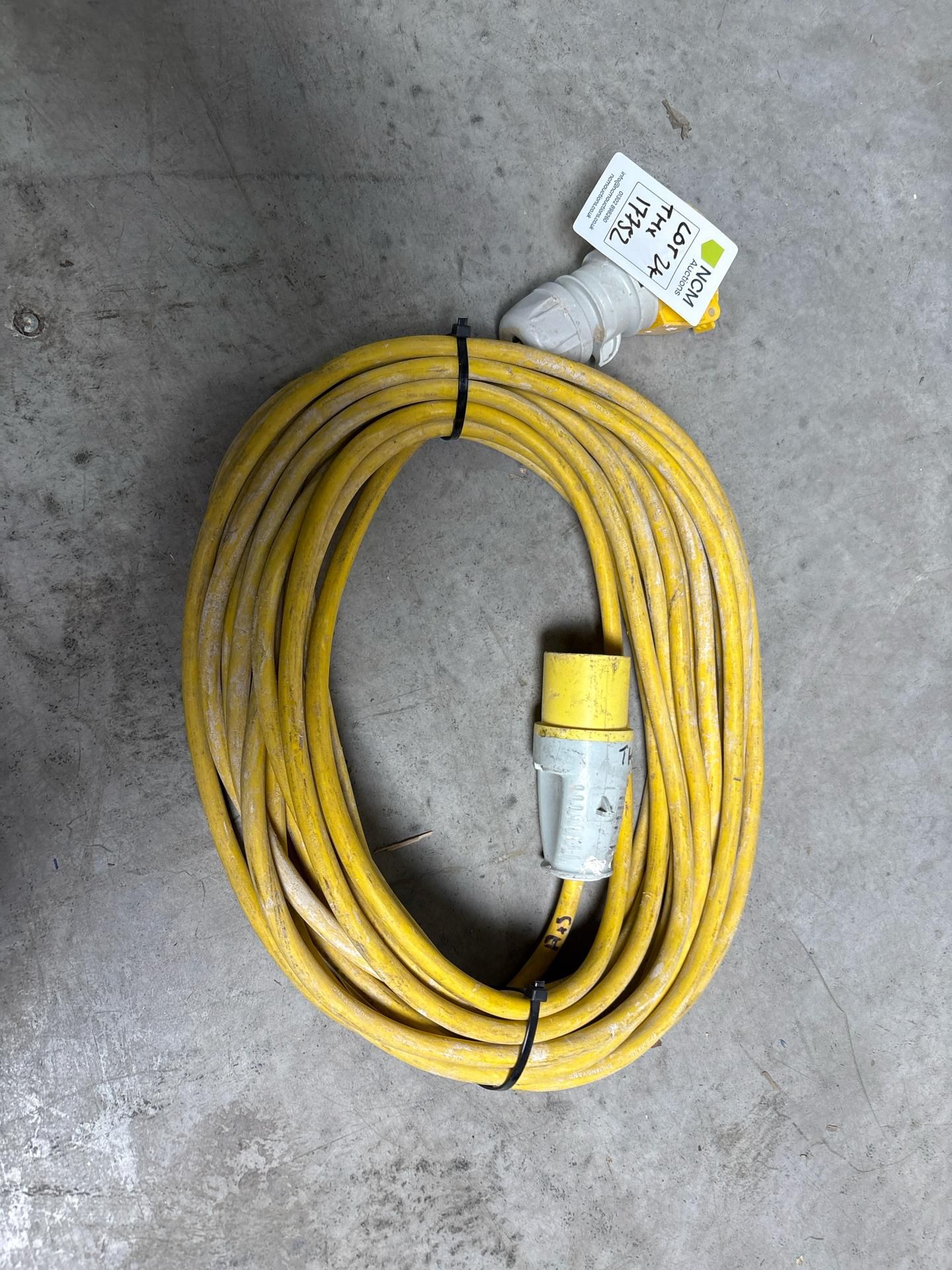 14M Extension Cable 110V 16A -THX17752 - No Reserve - Image 3 of 5
