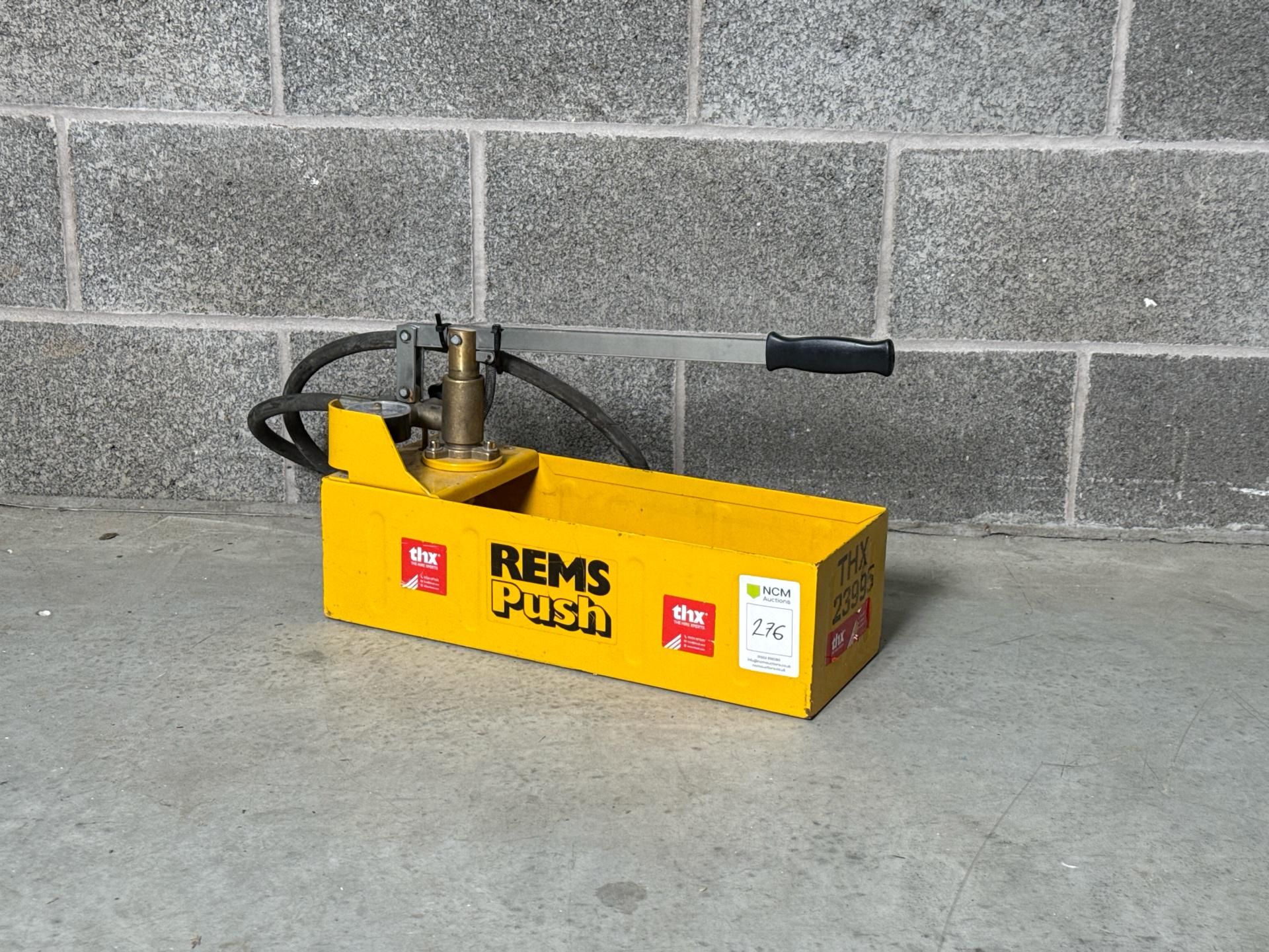 REMS Push Manual Pressure Pump - THX23995 - No Reserve