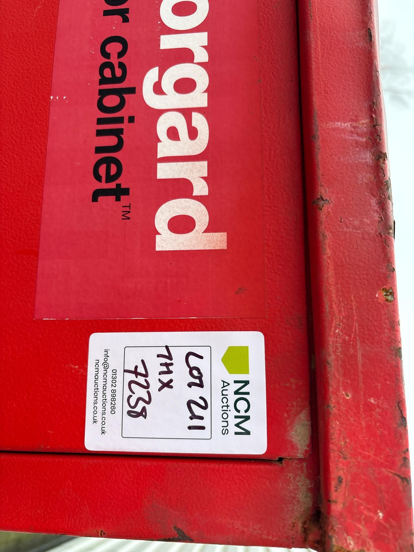 Flamstor Cabinet - Large C/W Wheels. S/N: 1247B-THX7238 - No Reserve - Image 9 of 10