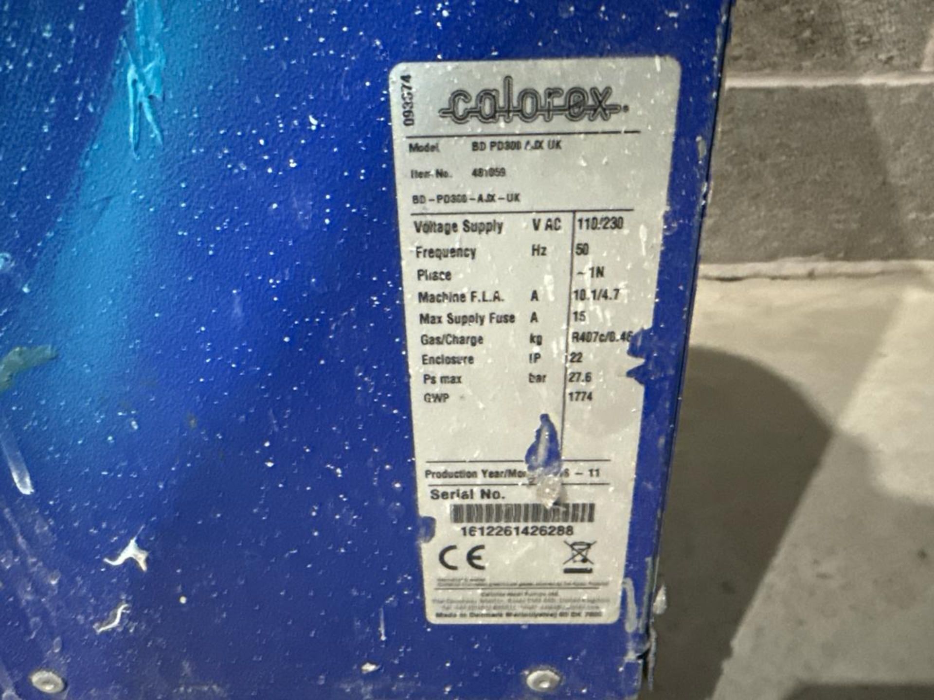 Dual Voltage Dehumidifier - (Add Voltage Here). S/N: 1612261426288-THX4166 - No Reserve - Image 5 of 6