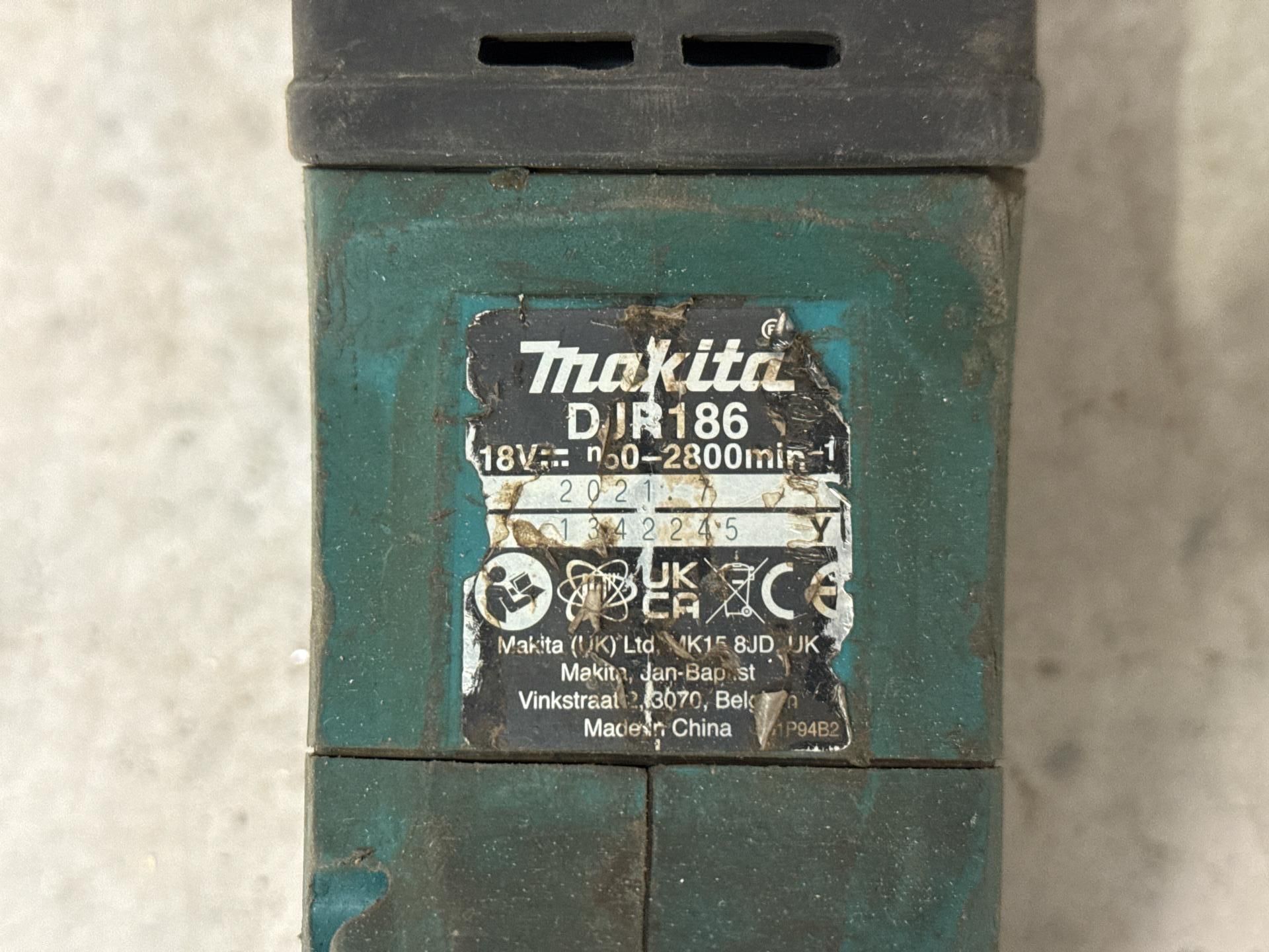 Makita Cordless Reciprocating Saw And Battery Charger - THX12540 - No Reserve - Image 4 of 6