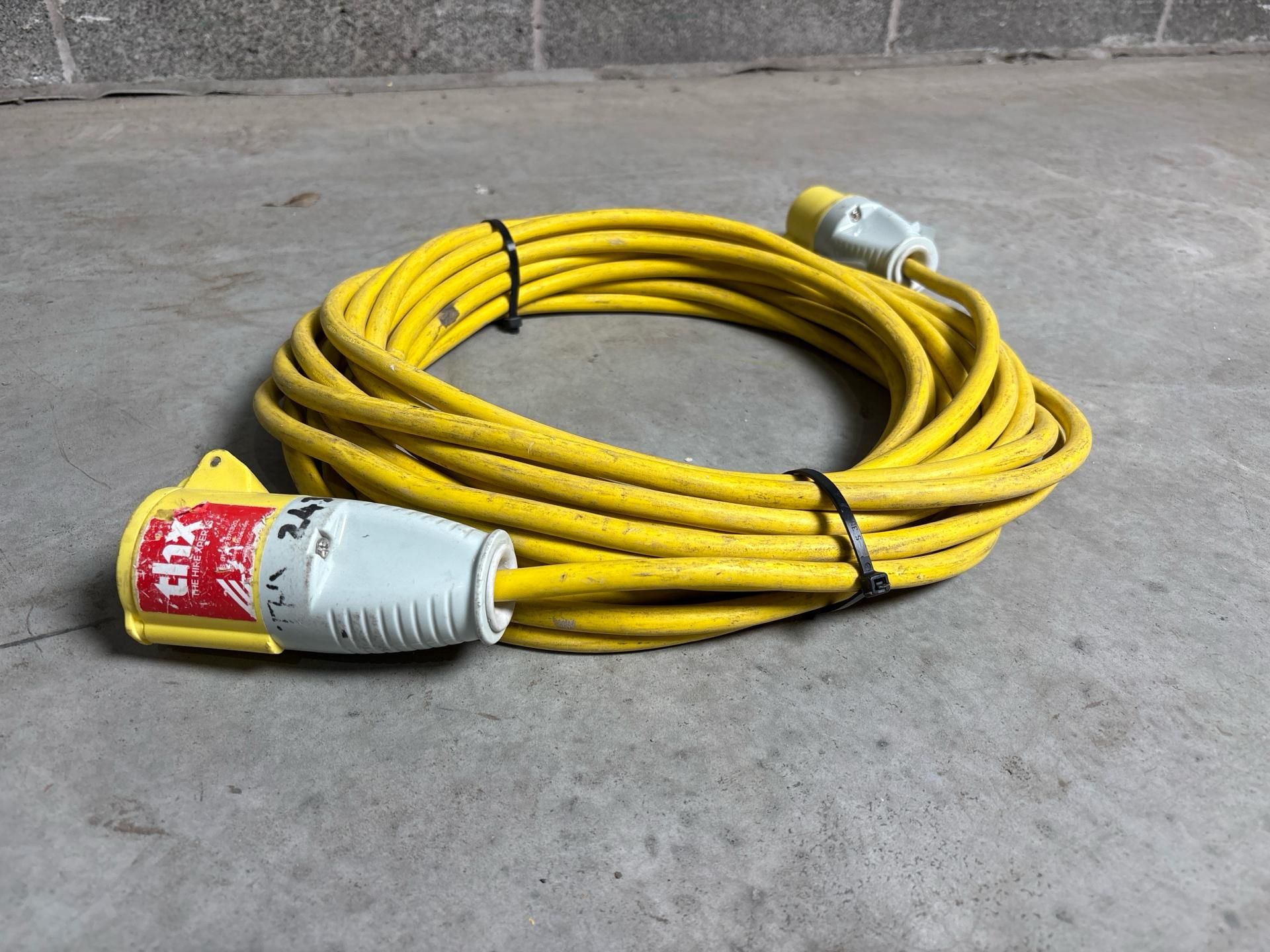 14M Extension Cable 110V 16A THX24322 - No Reserve - Image 2 of 4