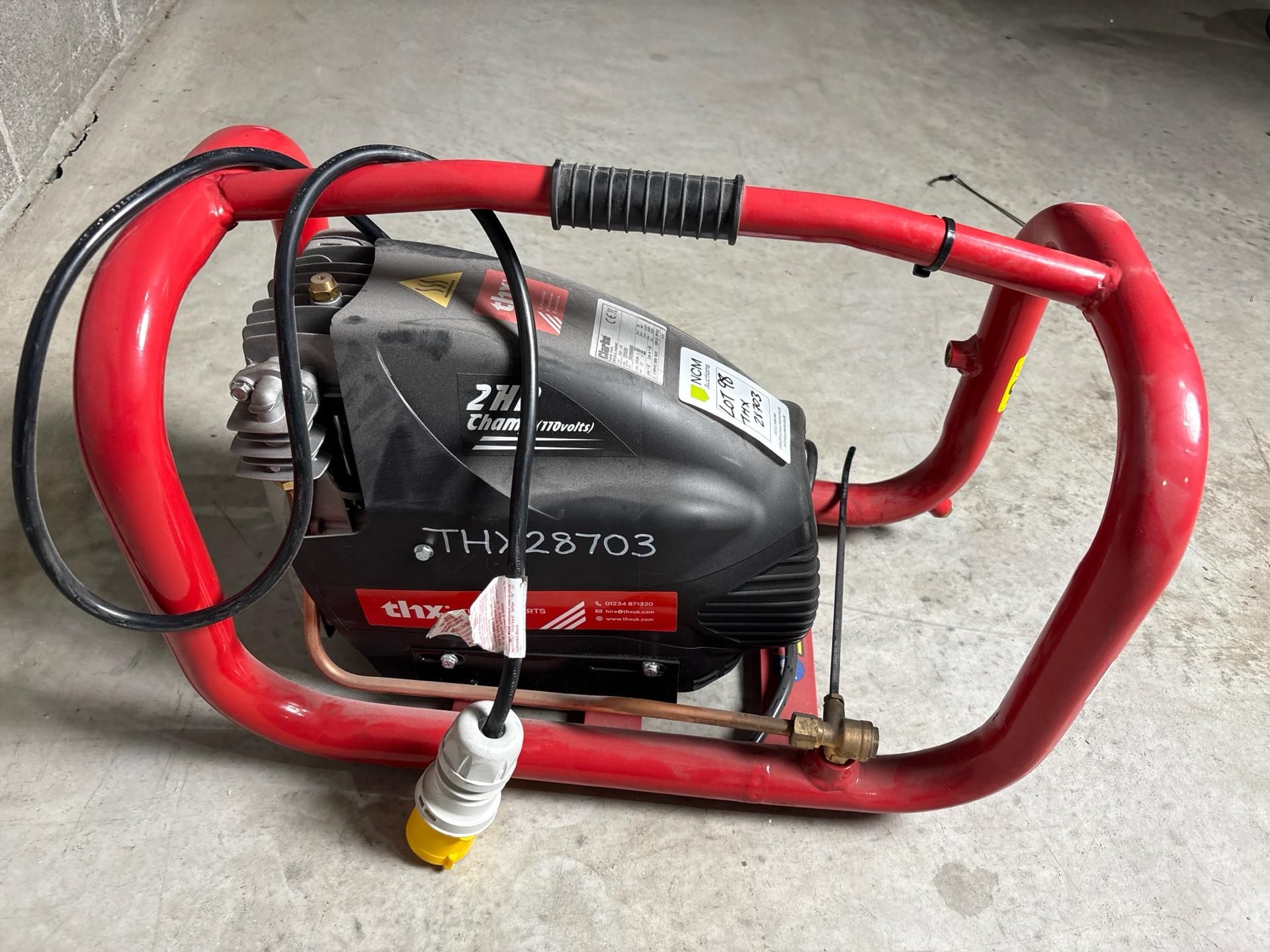 Clarke Champ Air Cfm Air Compressor - THX28703 - No Reserve - Image 8 of 8