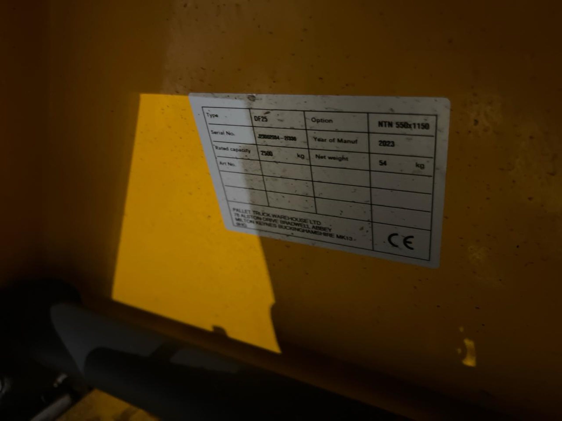 Manual Pallet Truck THX17101 - No reserve - Image 7 of 7