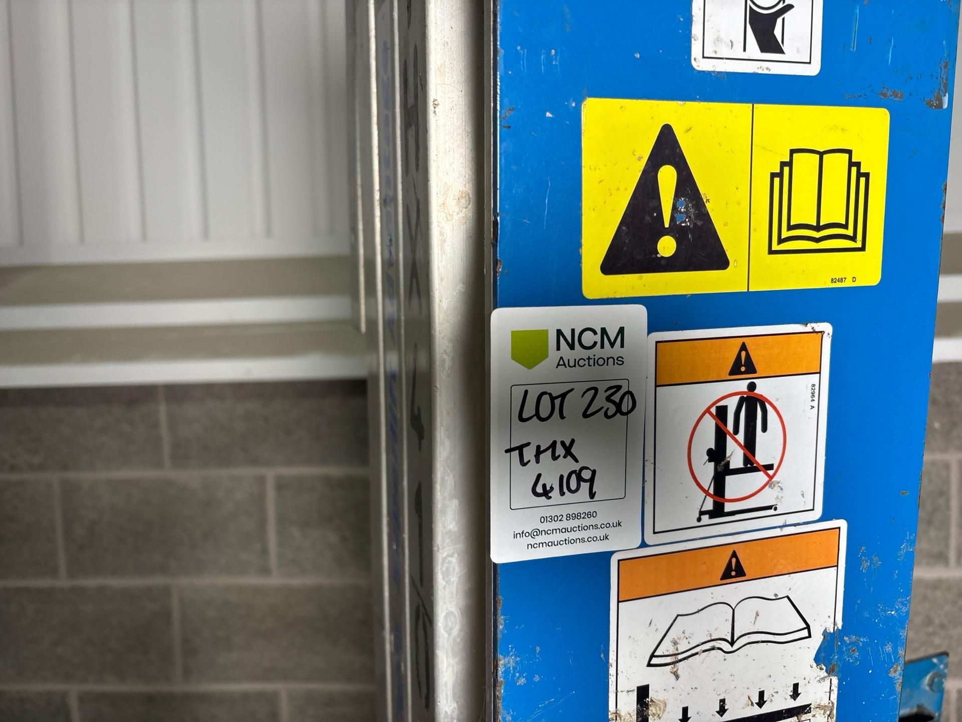 Genie Materials Handling Lift SLA-15 - THX4109 - No Reserve - Image 10 of 11