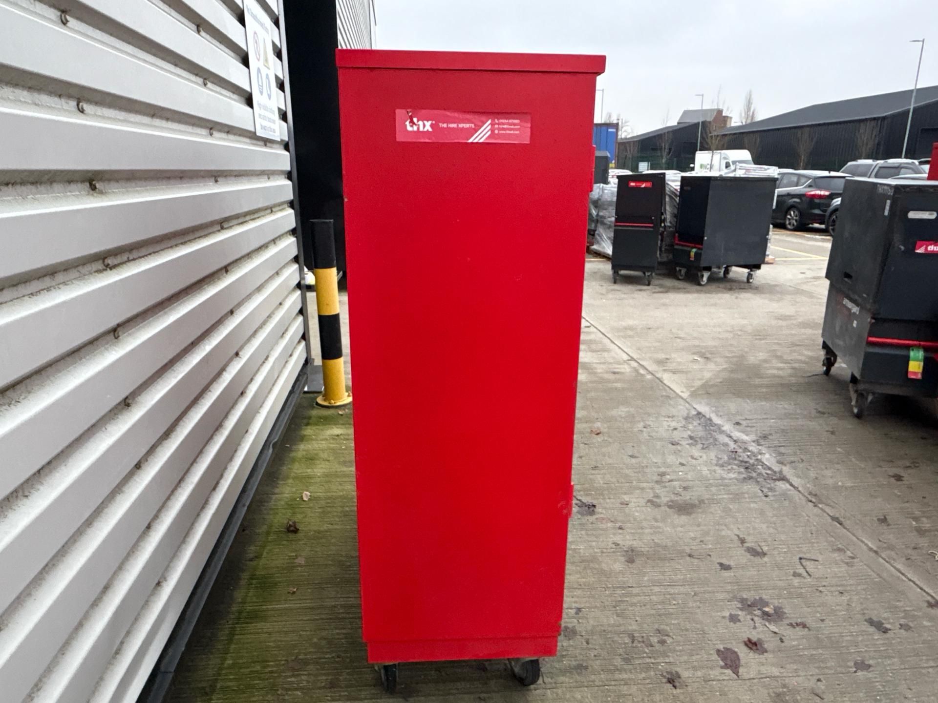 Flamstor Cabinet - Large C/W Wheels. S/N: 458B-THX21766 - No reserve - Image 9 of 9