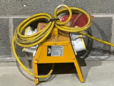 Elite 4 Way Splitter Box 110V 16A. S/N: Blank-THX10914 - No Reserve