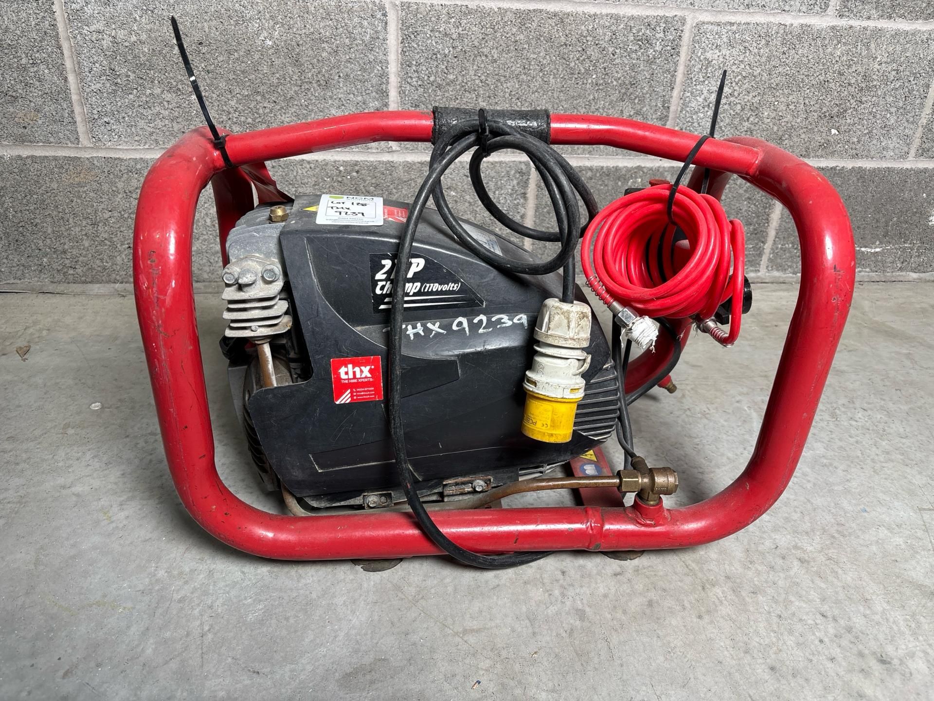 Clarke Champ Air Compressor -THX9239 - No Reserve - Image 3 of 9