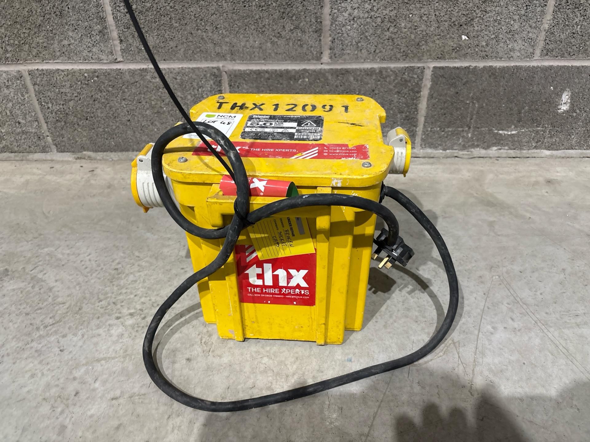 5.0 Kva Transformer - THX12091 - No Reserve - Image 2 of 10