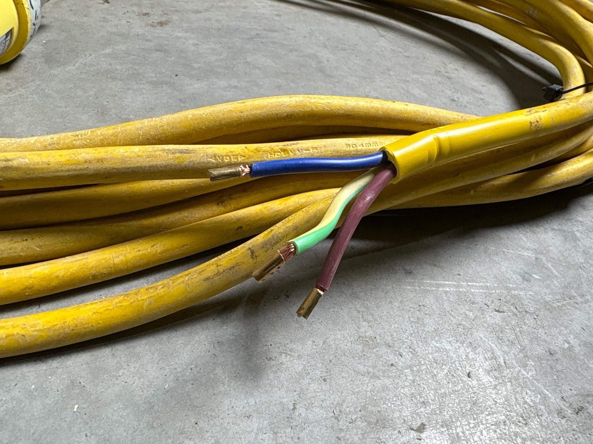 14M Extension Cable 4Mm 110V 32A -THX14662 - No Reserve - Image 4 of 5