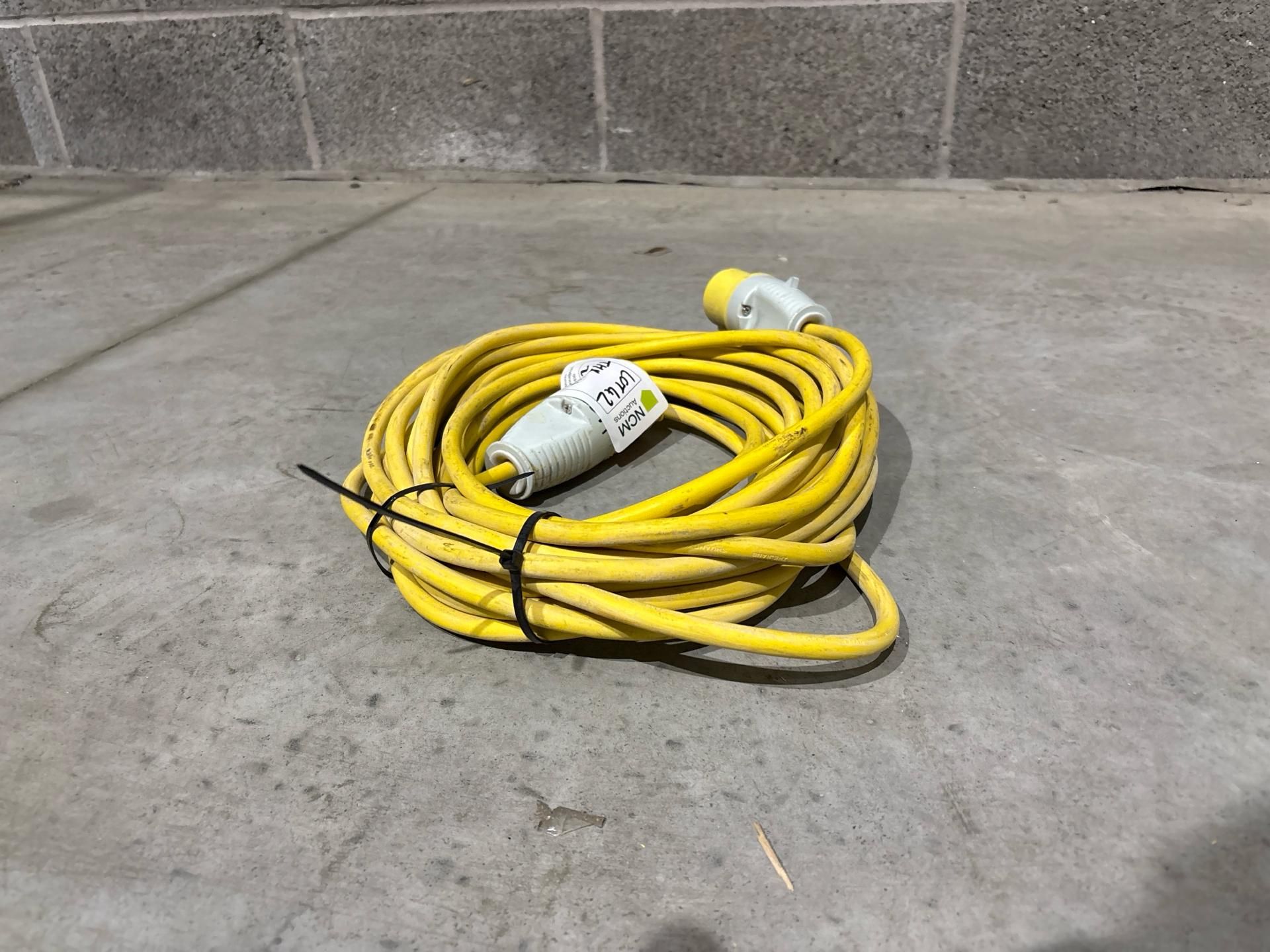 14M Extension Cable 4Mm 110V 32A - THX22671 - No Reserve