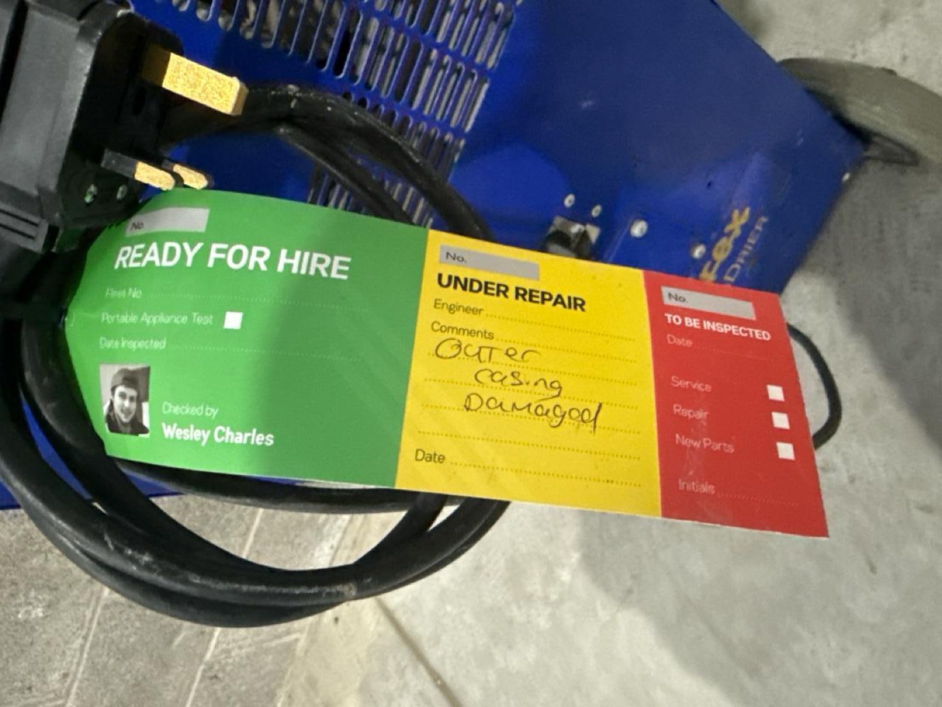 Dual Voltage Dehumidifier - (Add Voltage Here). S/N: 1703241428995-THX5755 - No Reserve - Image 4 of 6