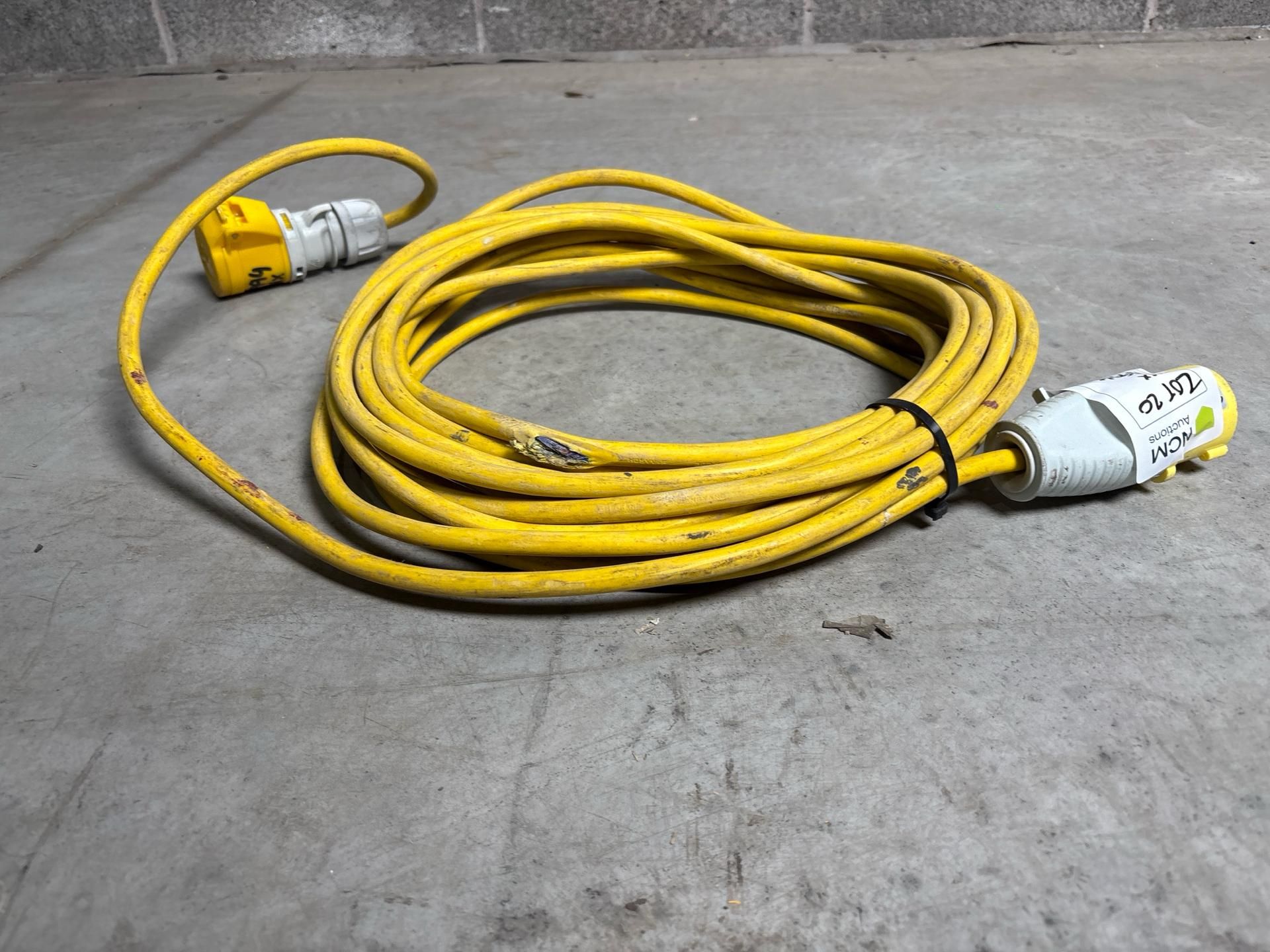 14M Extension Cable 110V 16A -THX18994 - No Reserve - Image 3 of 6