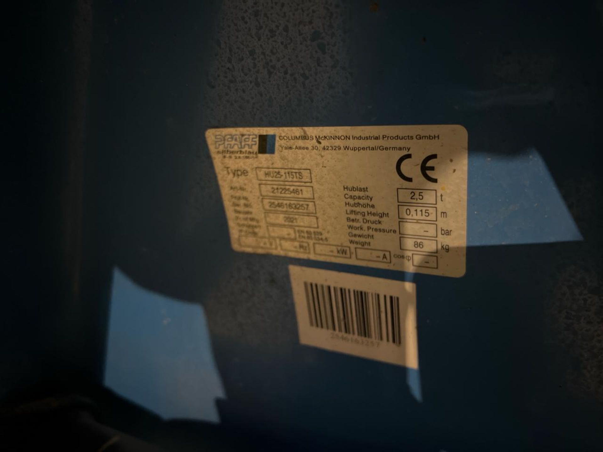 Manual Pallet Truck THX14143 - No reserve - Image 5 of 7