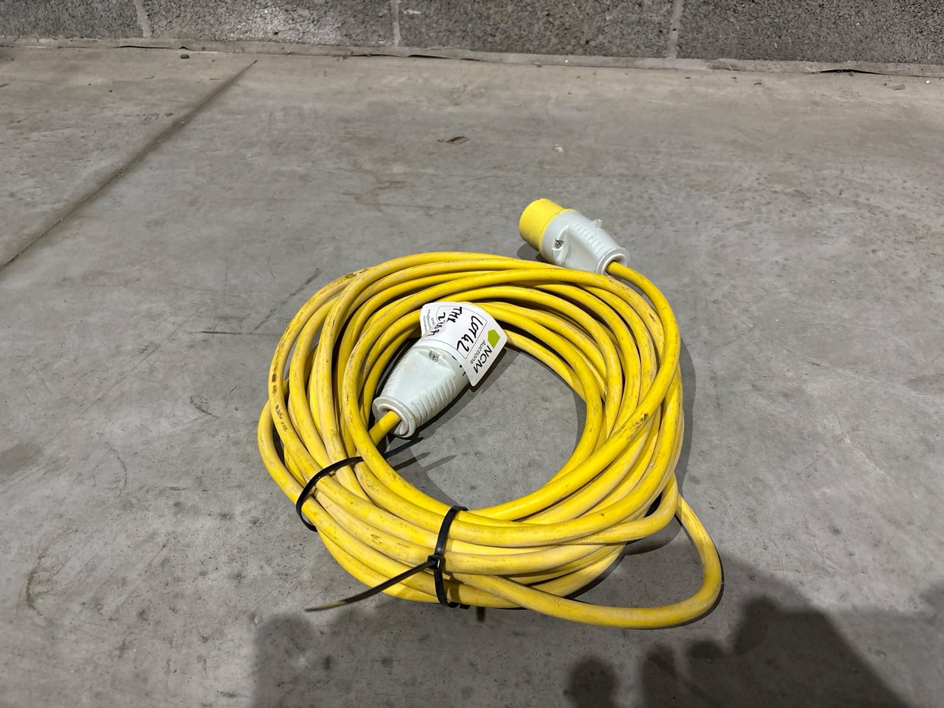 14M Extension Cable 4Mm 110V 32A - THX22671 - No Reserve - Image 2 of 4