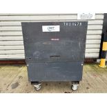 Wheeled Site Security Chest - Large. S/N: 937B-THX8478 - No Reserve