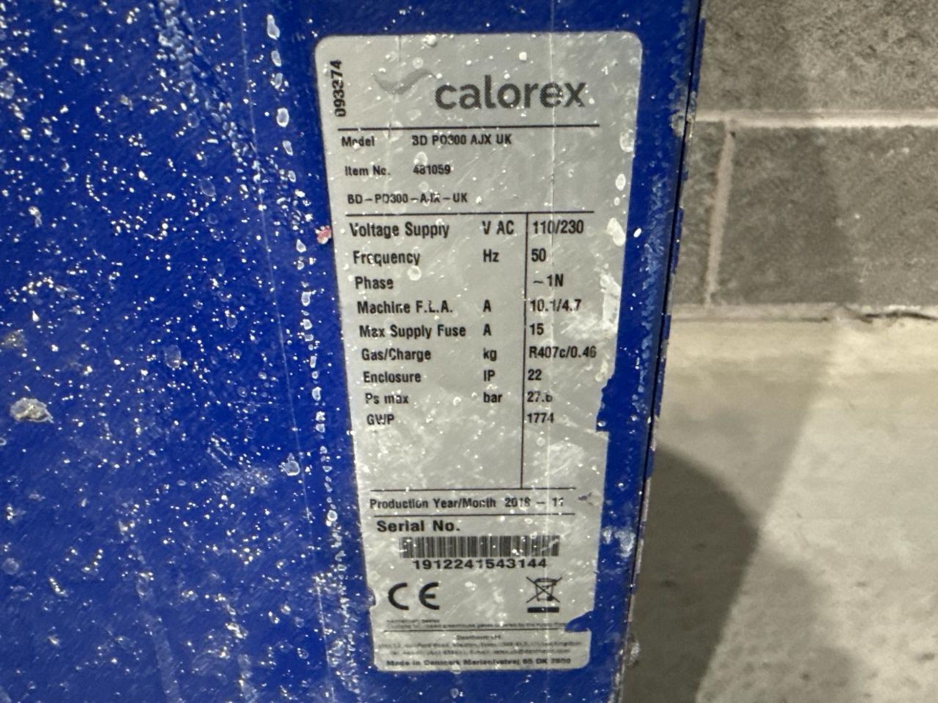 Dual Voltage Dehumidifier - (Add Voltage Here). S/N: 1912241543144-THX7460 - No Reserve - Image 4 of 7