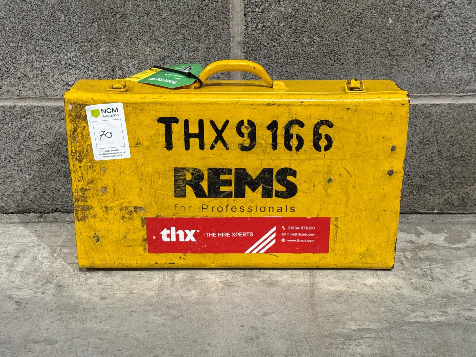 Rems Akku Press Tool - Thx9166 - No Reserve - Image 3 of 5