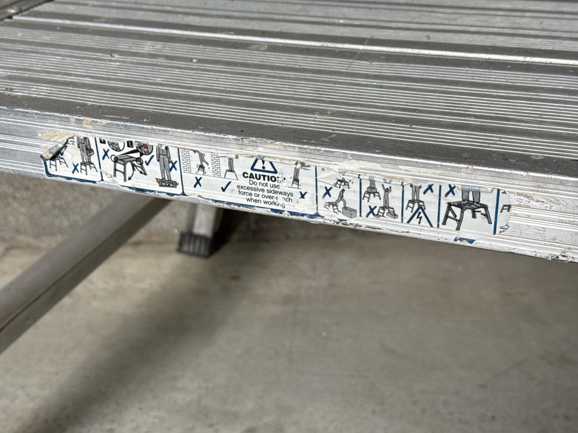 Werner Aluminium Hop Up Step - THX15786 - No Reserve - Image 4 of 4