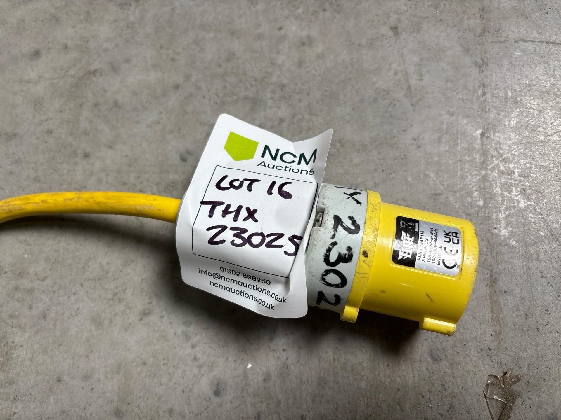 14M Extension Cable 110V 16A -THX23025 - No Reserve - Image 4 of 5