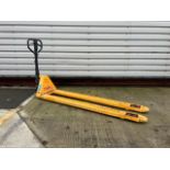 Manual Pallet Truck - 2000Kg - 2M - Braked. S/N: J22102934-1/076-THX15627 - No Reserve