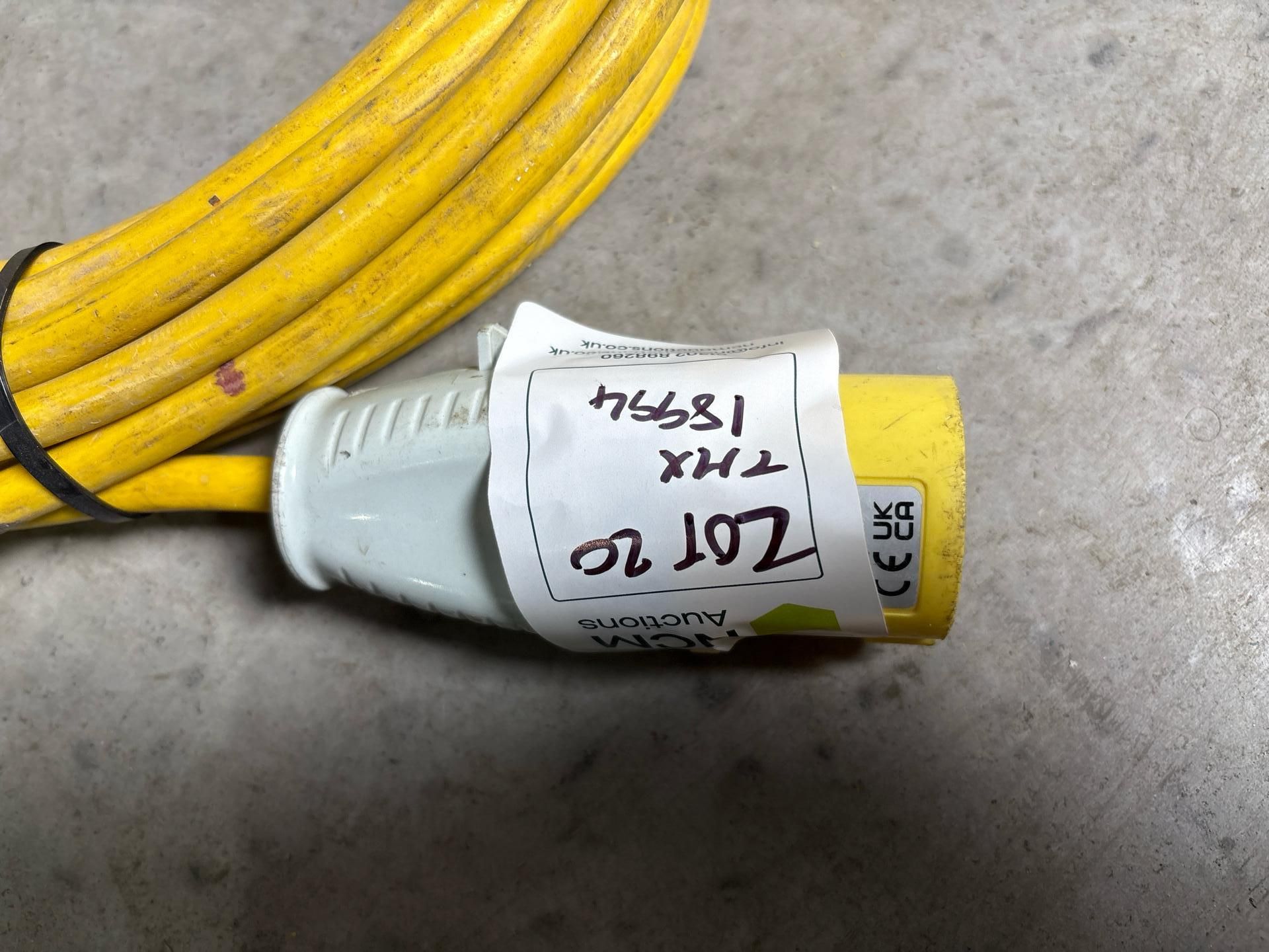 14M Extension Cable 110V 16A -THX18994 - No Reserve - Image 6 of 6